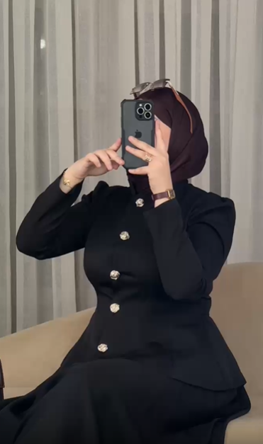 ENSEMBLE IMANE ( 2 pieces ) - Noir